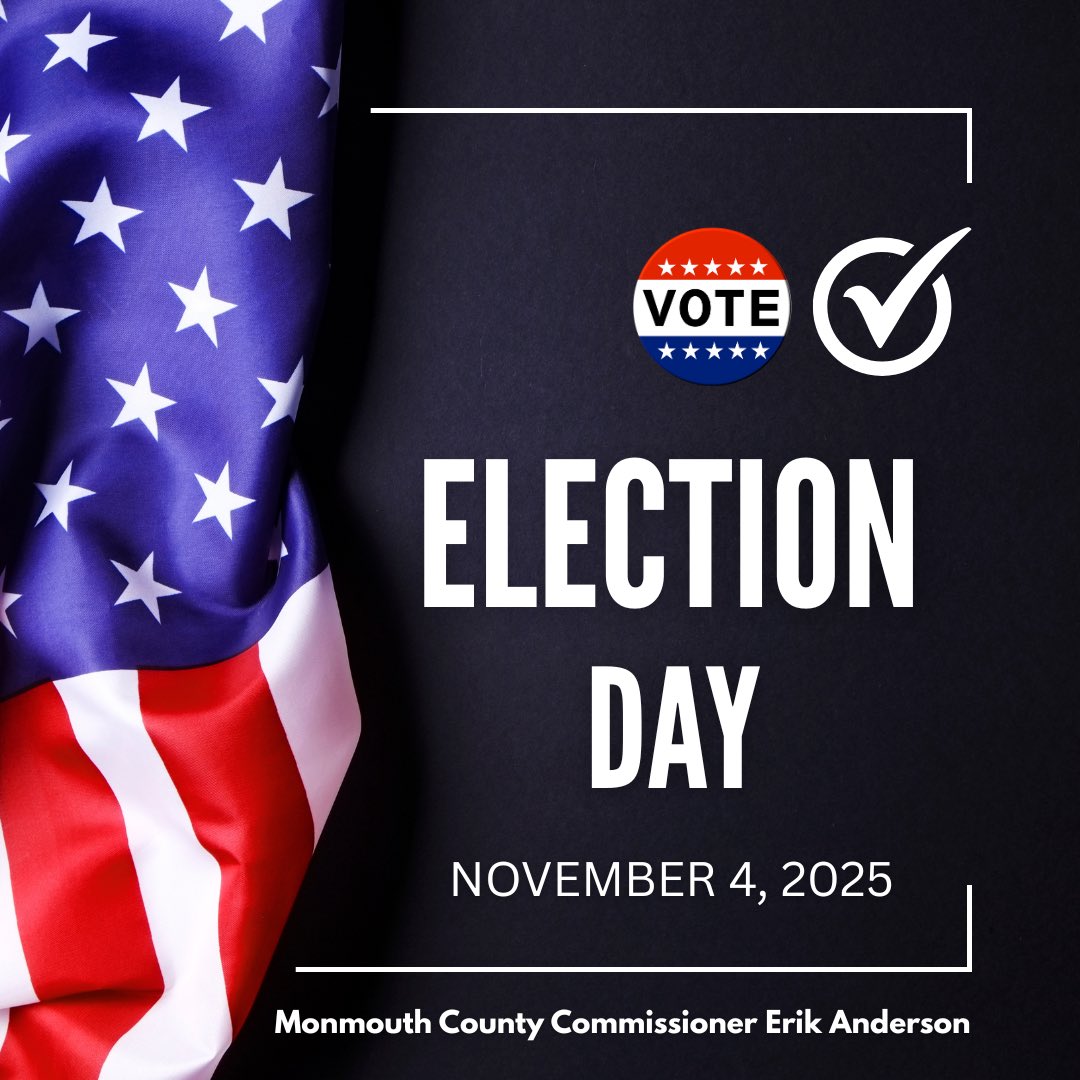 🗳️Today is Election Day! Be sure to get out and vote at your regular polling location. Polls are open until 8pm tonight.
