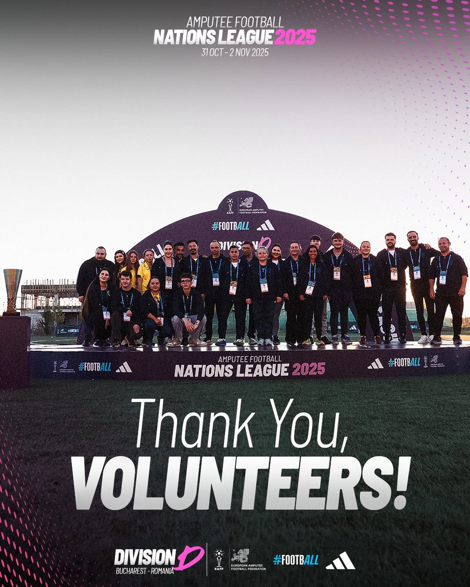 The real superheroes of the tournament! 🫶

Our amazing volunteers, thank you for everything 💙