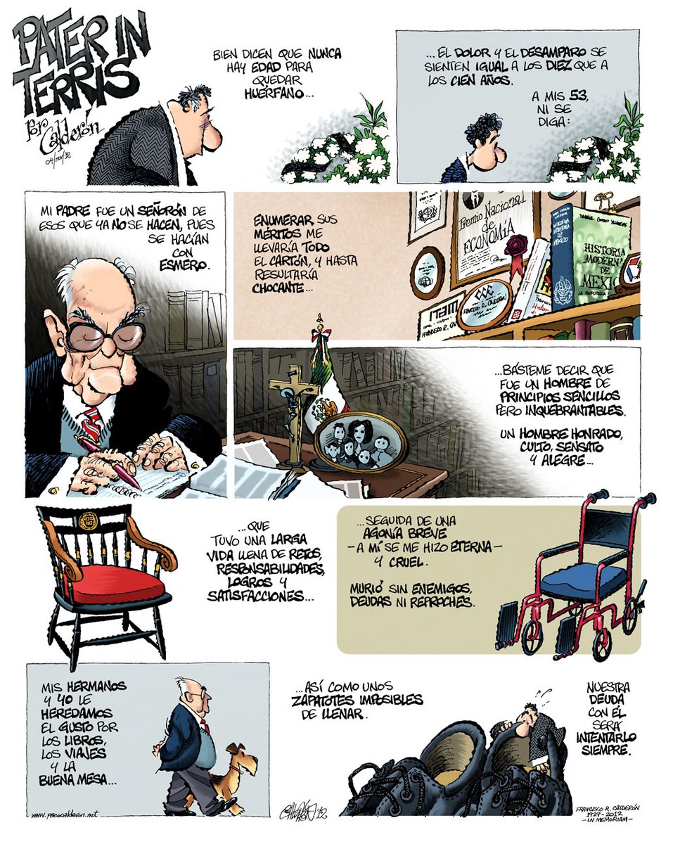 Un triste y poderoso <a href="/CartonCalderon/">PacoCalderónCartones🇲🇽❤️🇺🇦❤️🇮🇱</a> 
del 04 noviembre 2012

Muchos quisiéramos emular a nuestros antecesores.