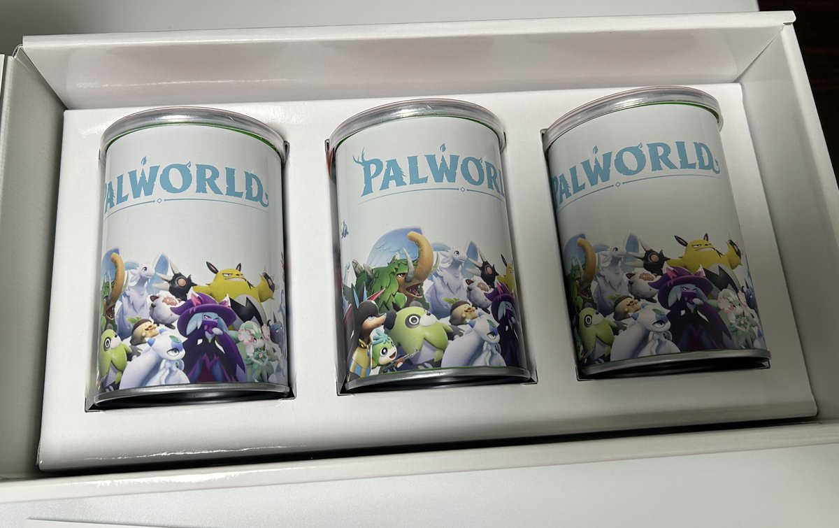 パルワールドからなんか来たんだけどw
マジでなんでもらったかわからんけど
仕上がってる！