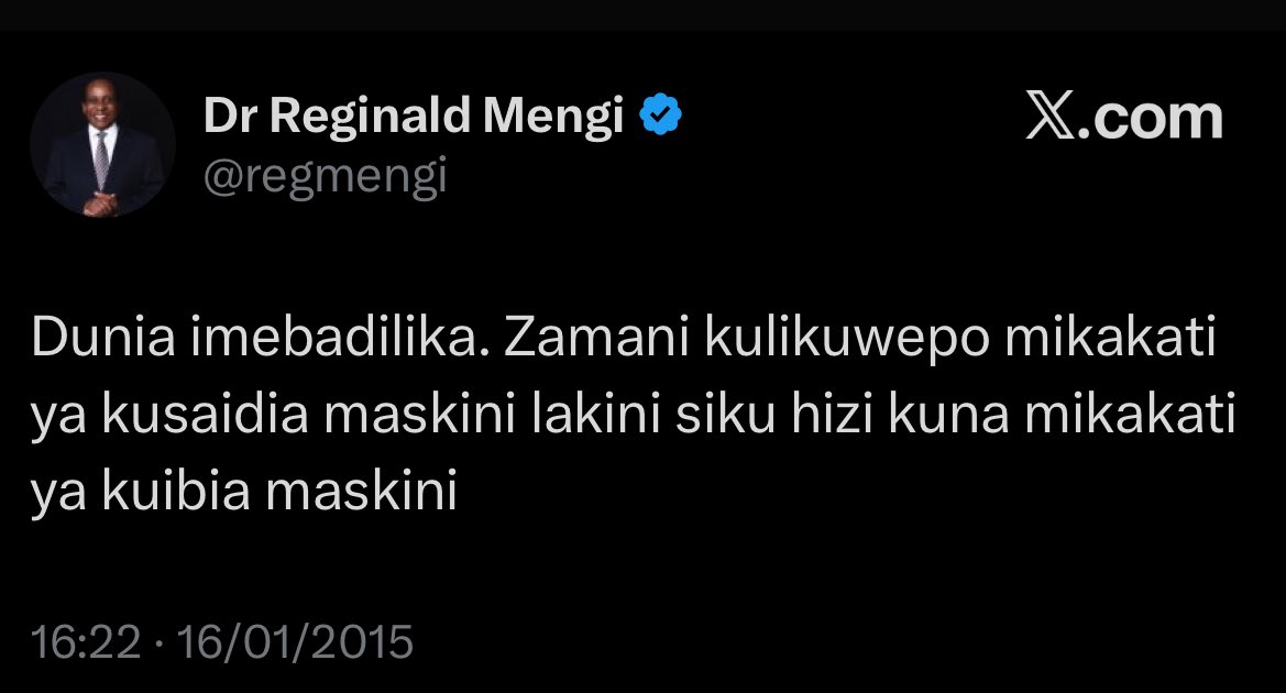 John kalage 🇹🇿 tweet media