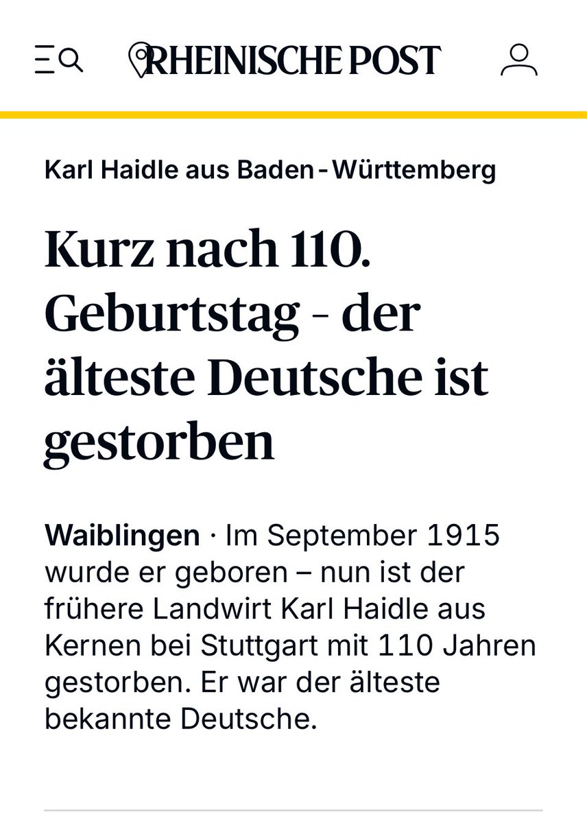 Er stand drei Tage vor der Rente 🥹