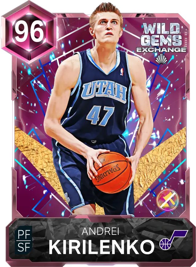 2K26 MyTEAM Update: Season 2 Wild Gems 3 96 Pink Diamond Andrei
