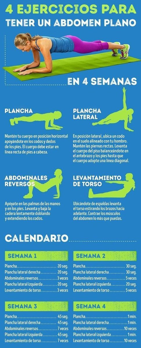Orisalud's tweet photo. Ejercicios para un abdomen plano https://t.co/NMbxaNZuLO