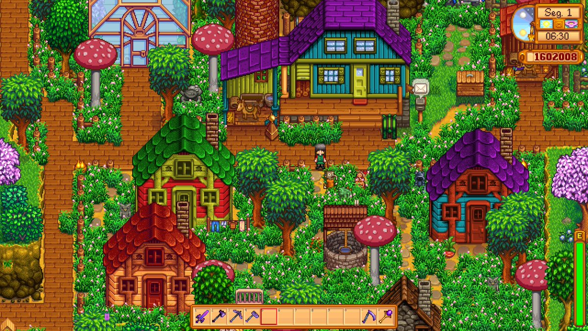 te amo primavera do stardew valley. 💗