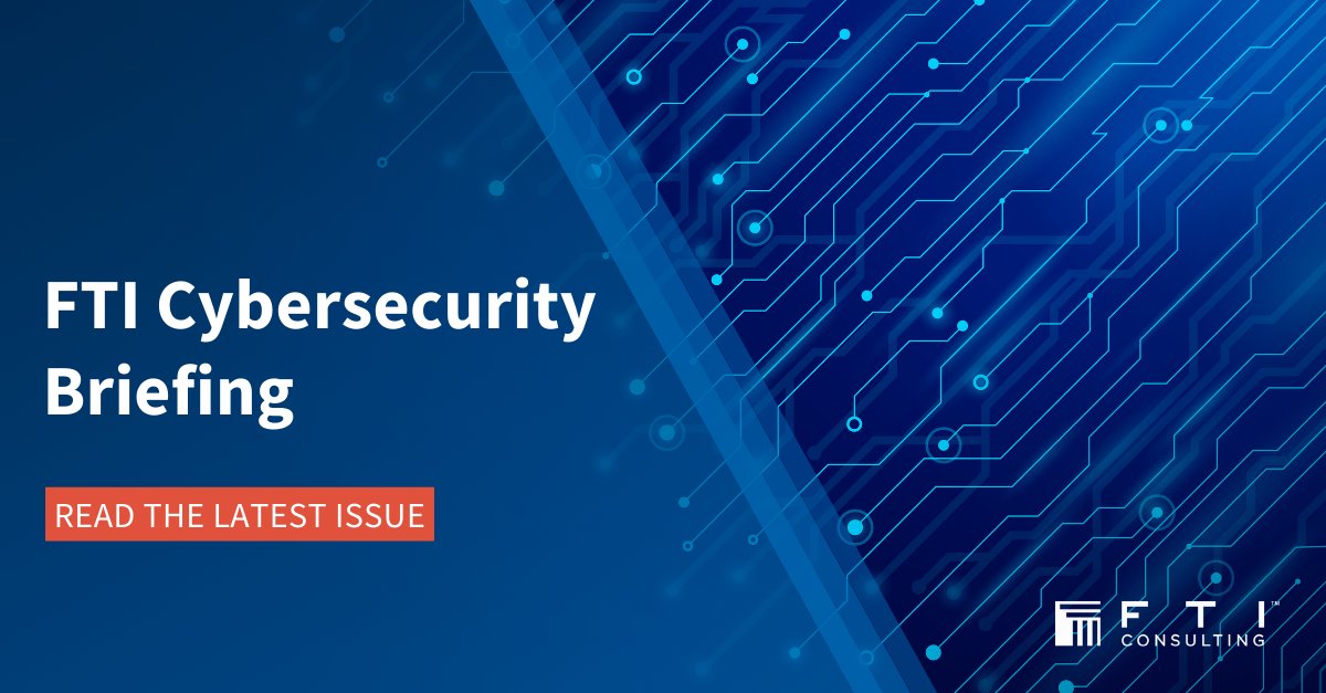 FTI Cybersecurity tweet media