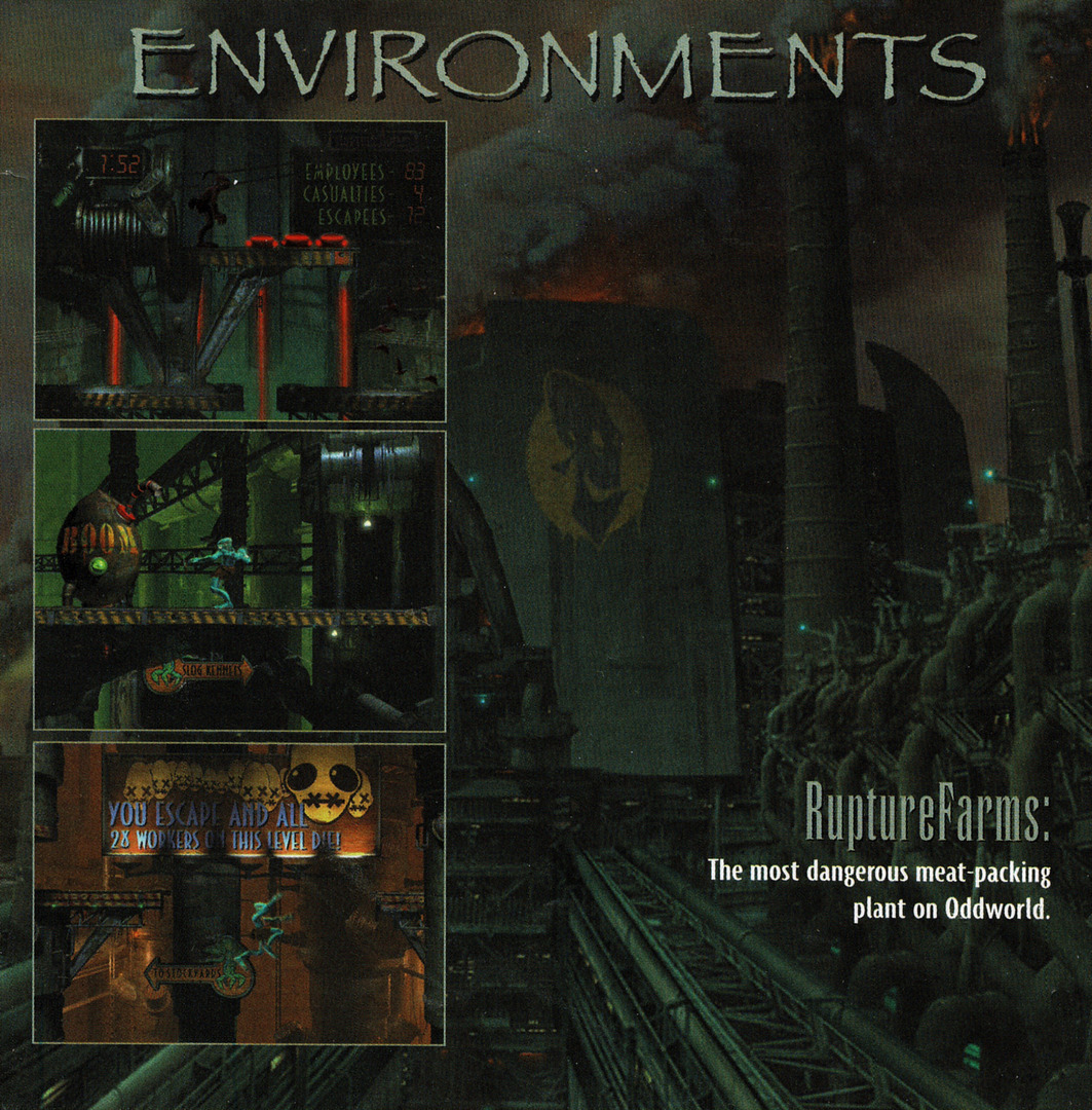 Rupture Farms
'Oddworld: Abe's Oddysee'
PlayStation