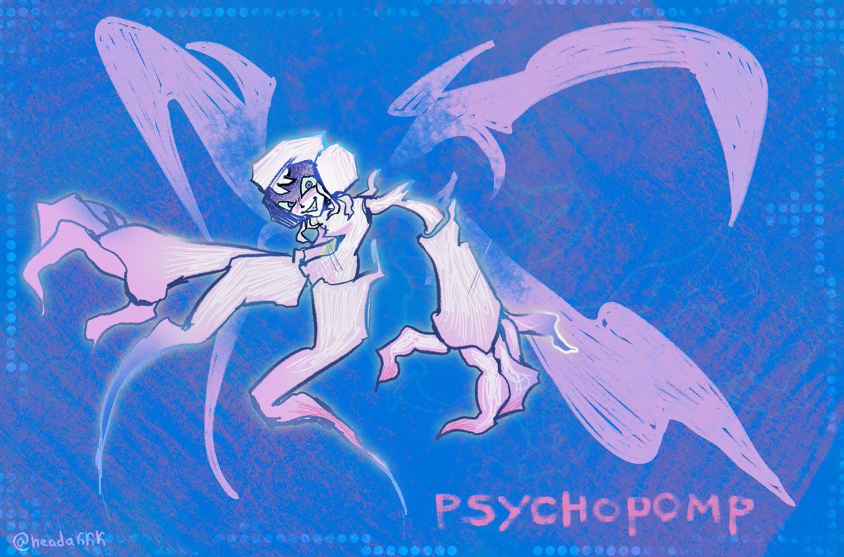 headakkk's tweet photo. #psychopomp https://t.co/7Bw1SDp6bo