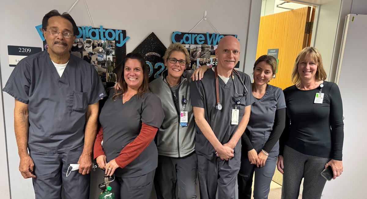 Thank you to our respiratory therapy colleagues for all their contributions to patient care and our organization. They also celebrated their week recently. Thank you for all you do. #excellence, #healthy, #respiratorytherapy, #care, #compassion
