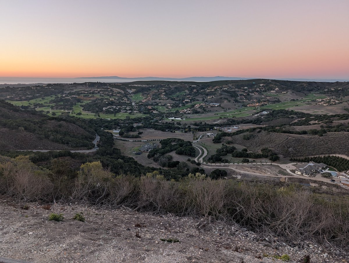 Watching the sunset on a mountain in Monterey CA is breathtaking #California #sunset