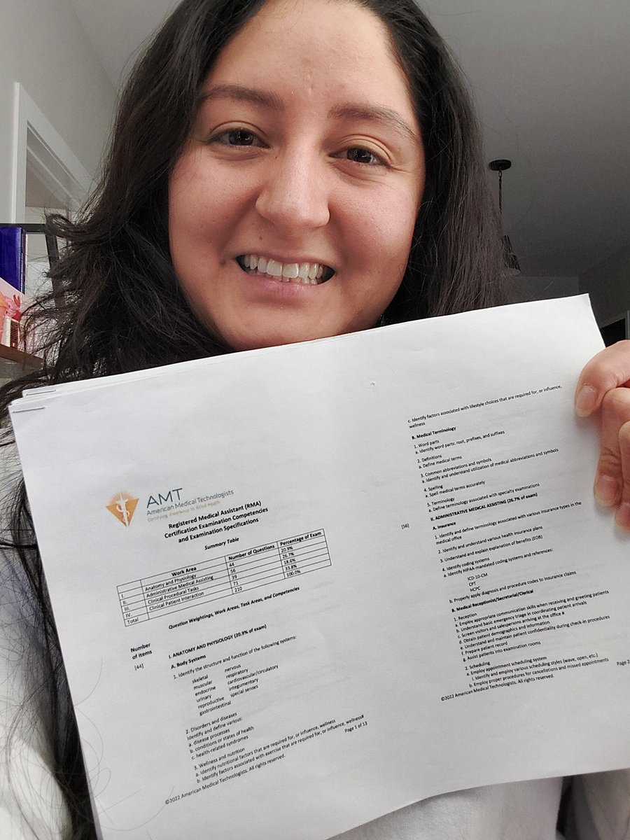 MAStudySource's tweet image. Visit our website to get access to the best study guides, practice exams, and more, all in one place! Make it make sense, faster. Make your journey towards medical assisting easier. 
#medicalassistant #medicalassistantstudent #medicalassistantlife
Mastudysource.com