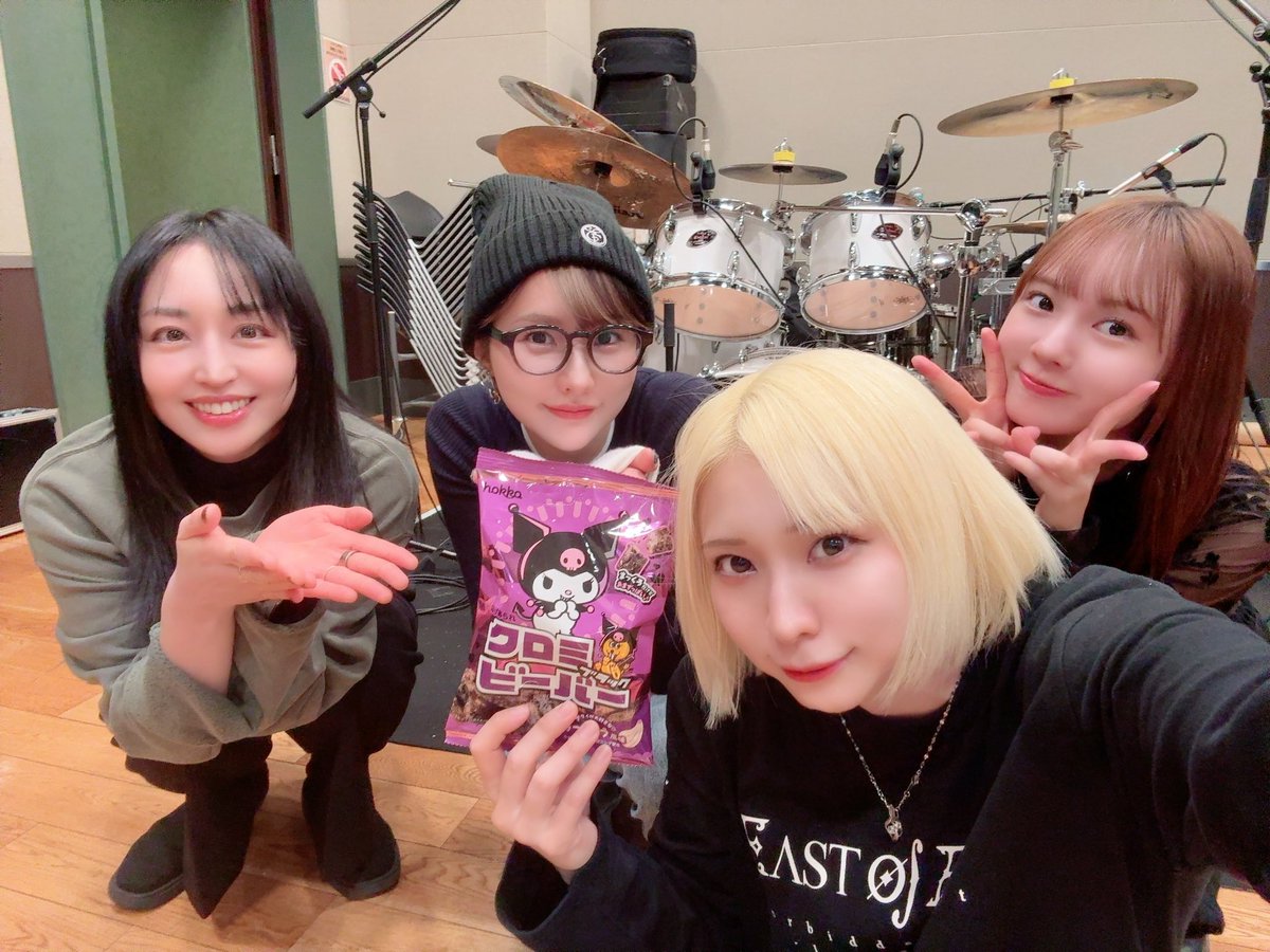 今日は韓国でのワンマンライブに向けて EOEリハ🔥 Ayasaは別件だった