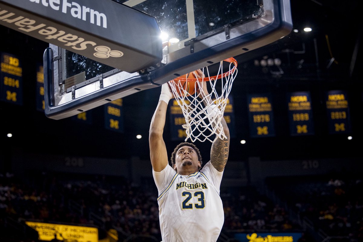 NCAA leader in scoring offense: 

1. Michigan - 121