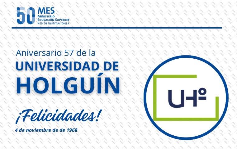 Primera semana de noviembre trae dos aniversarios de valiosas instituciones universitarias cubanas. La <a href="/UniversidadMoa/">Universidad de Moa Dr. Antonio Núñez Jiménez</a>  y <a href="/univholguinera/">UniversidadHolguin</a> han celebrado este cumpleaños mostrando su estirpe de vencedores enfrentando recuperación del impacto de huracán Melissa. #UniversidadCubana