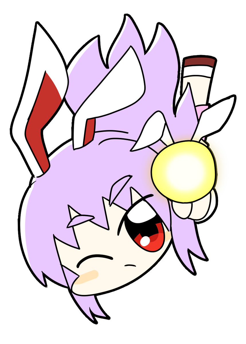 #いい推しの日 
#鈴仙・優曇華院・イナバ 
推しというか最好きキャラ🐰