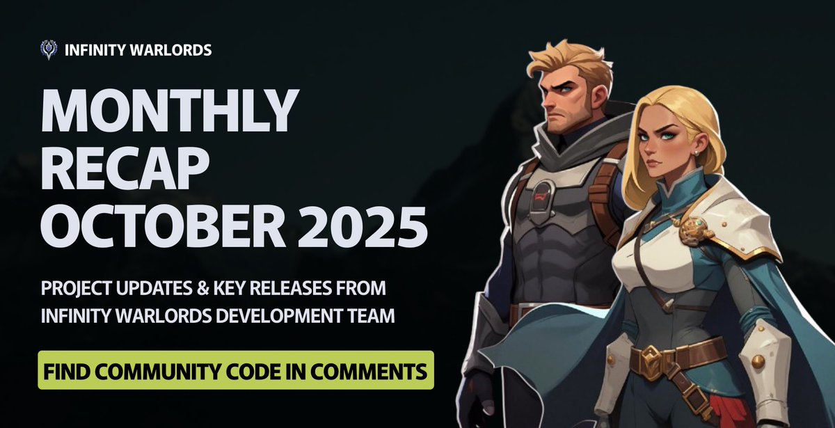 Monthly Recap of October Releases

– Marketplace
– New Items and Collections
– Referral Rewards
– New Bosses &amp; Attack Updates

let’s go over the key features from last month (+ community code is hidden in the thread)