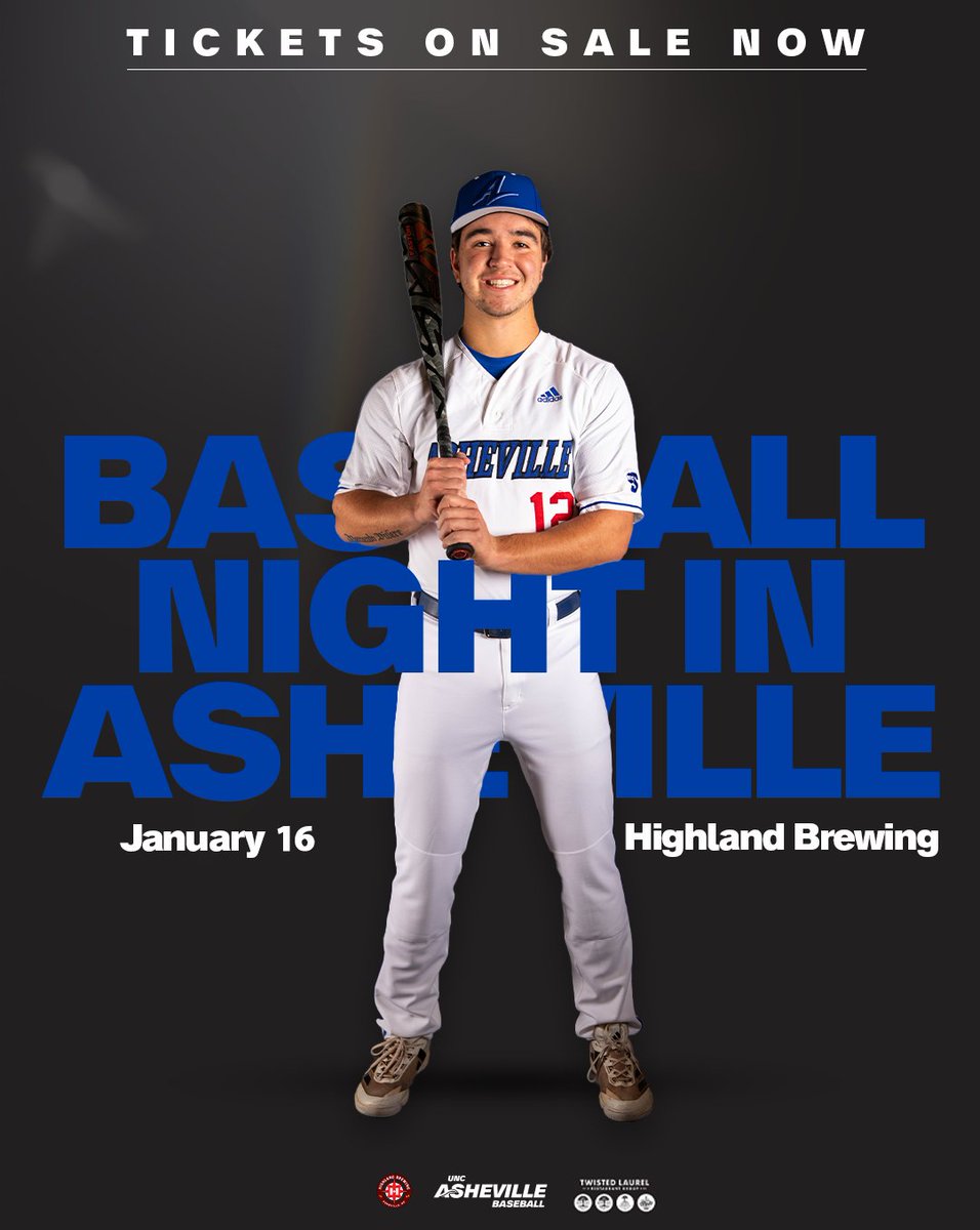 Join us on January 16 for Baseball Night at Highland Brewing!

Tickets are on sale now with more information coming soon, all proceeds from this event will benefit the 2026 season. Text "baseballnight26" to 76278 for the event page sent directly to you!

Get your tickets today!