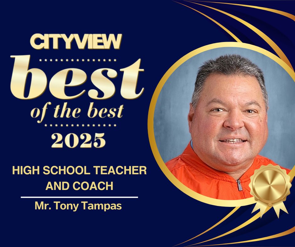 HallsHighSports's tweet photo. Our very own Coach Tampas and Coach Gordon voted best of 2025 by City View Magazine. Way to represent Big Red guys. Thanks for all you do. GBR https://t.co/PR3iKCizTX