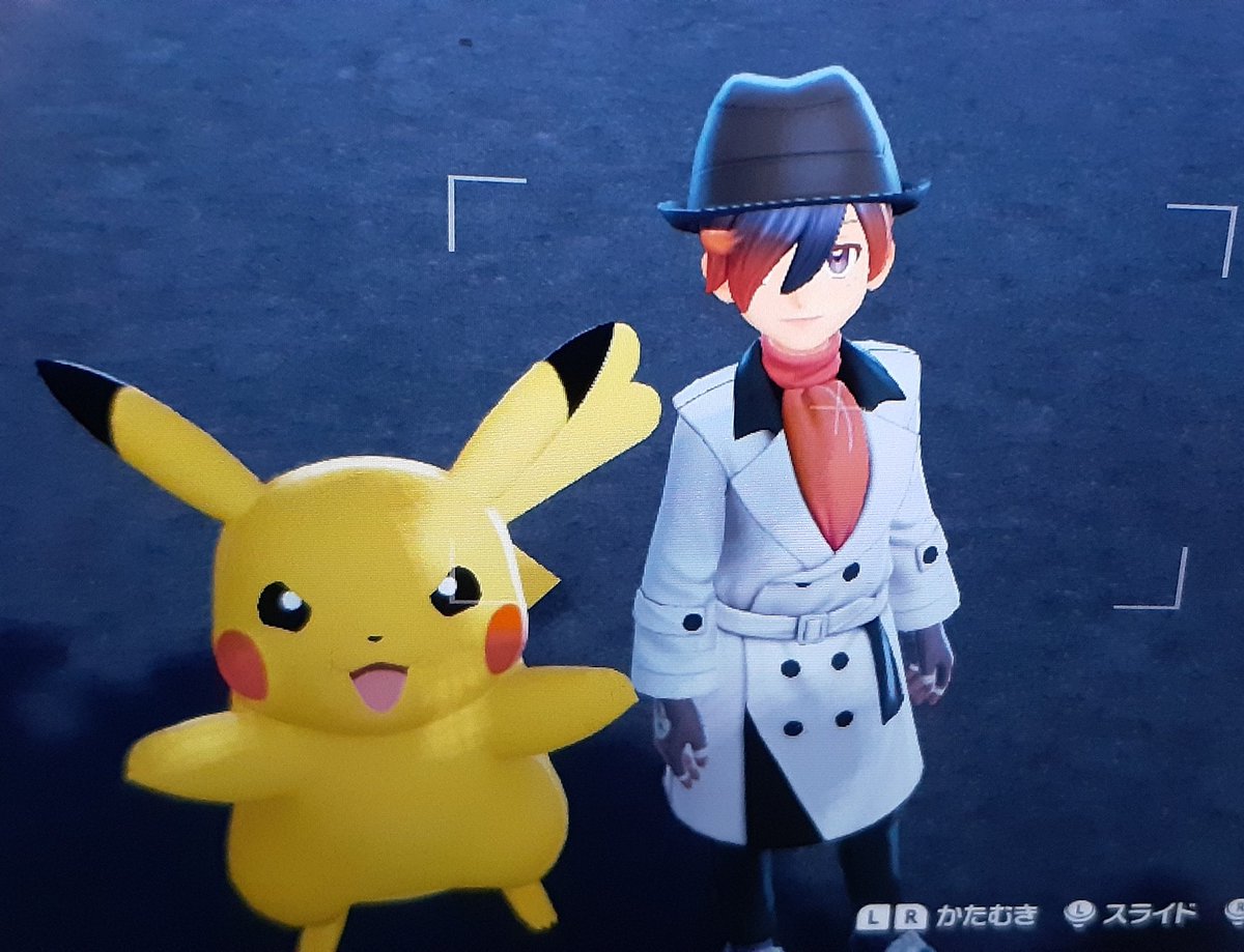 オヤブンピカチュウ捕まえた