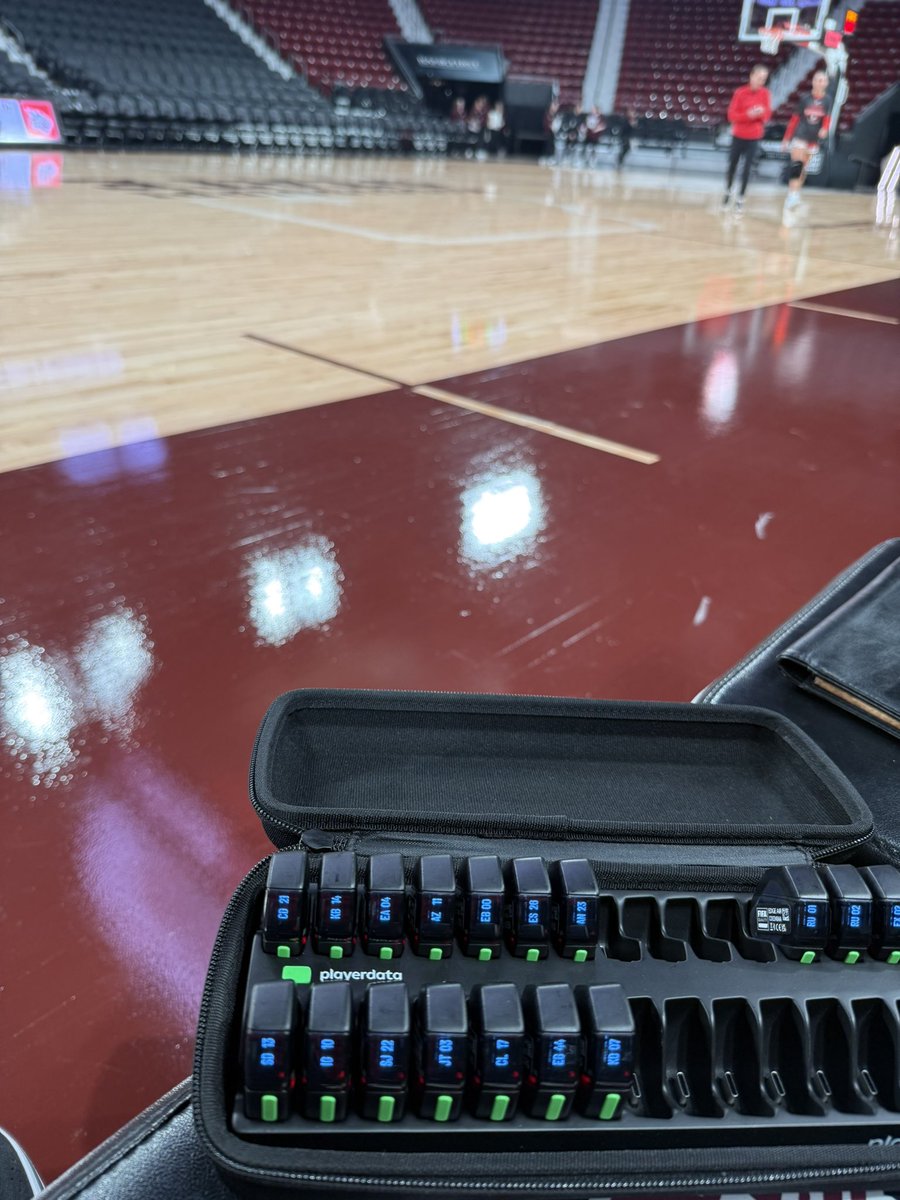 JamesJanssen's tweet image. First game last night in SEC country was a fun battle that we are sure to grow from in the journey to be the best version of ourselves. 
Great to be accompanied by our new @PlayerData units for the first time in a real game.