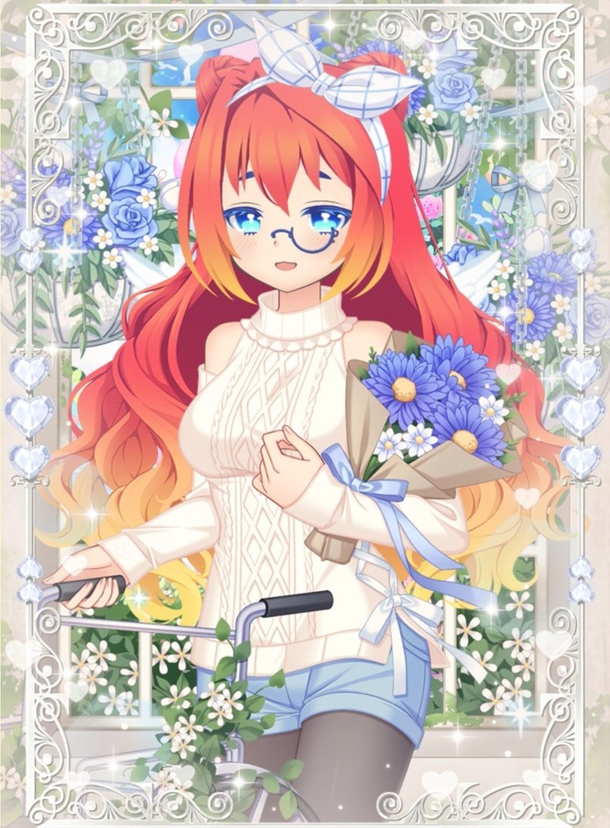 Can_star2's tweet photo. 頂きオス！
花と女の子の相性の良さを感じる〜！
特に1枚目のオスに清楚な華やか感を感じて好き！ https://t.co/o4PT3pNxl8