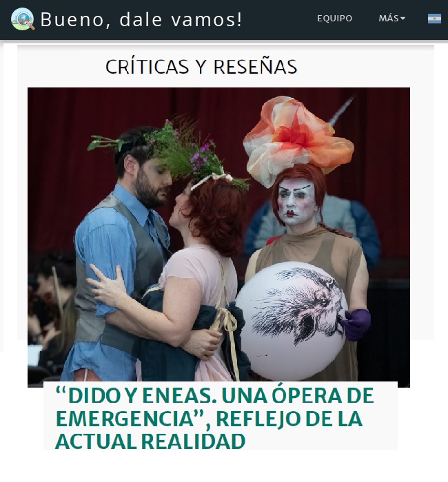 Stian_Domz's tweet photo. 🎭 DIDO Y ENEAS: Una ópera de emergencia
🎉 Más info??
leé la reseña de @cdjournalist
en @bdalevamos ⤵️
https://t.co/gbluy31ZMj
Prensa @prensopolis
@operaperiferica @TEATROEMPIREok
#ÓperaDesatada #DidoYEneas #TeatroEmpire
#CulturaArgentina #ÓperaContemporánea https://t.co/pBl4d45F9n