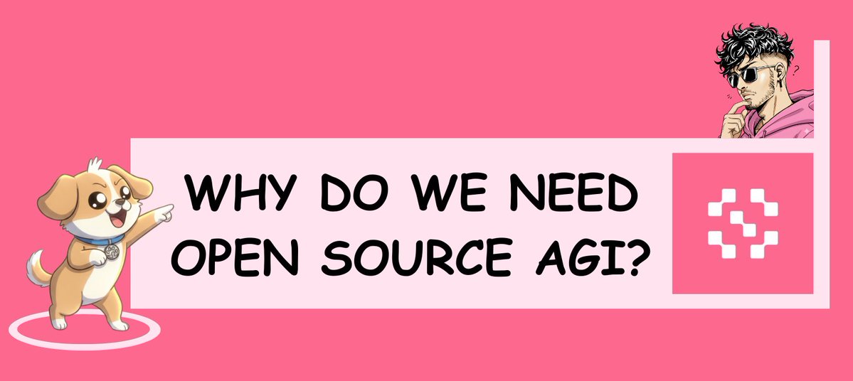 Vaz_Bav's tweet image. Why do we need open source AGI?

Because the future of intelligence shouldn’t be owned by just a few companies.

Instead it should be open and accessible to everyone.

When it’s closed, only a few will have access and control over it.

But when it’s open, everyone will be able to…