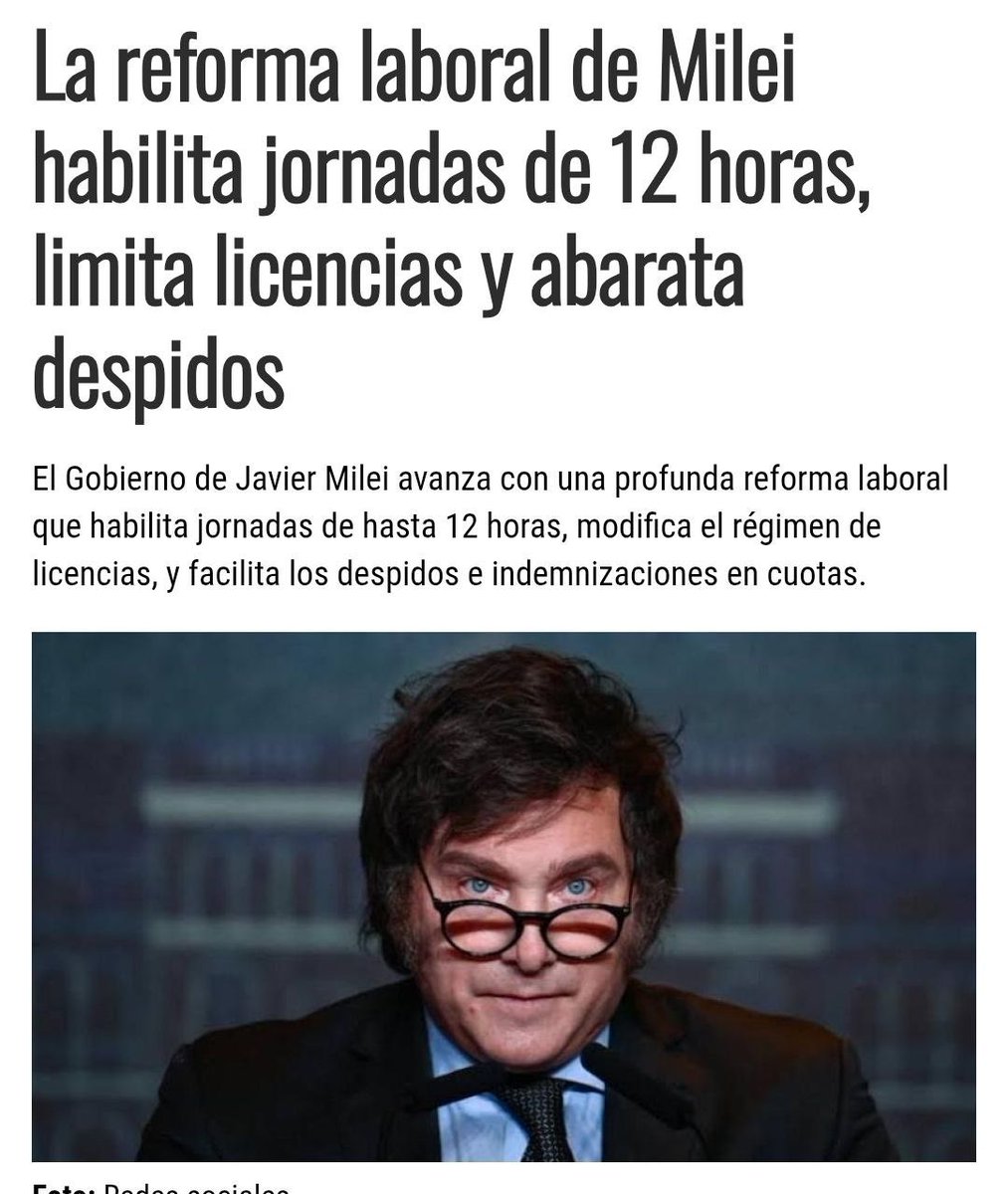 El milagro argentino con <a href="/JMilei/">Javier Milei</a> implica el compromiso de todos.
El trabajo dignifica al hombre. Viva la libertad.