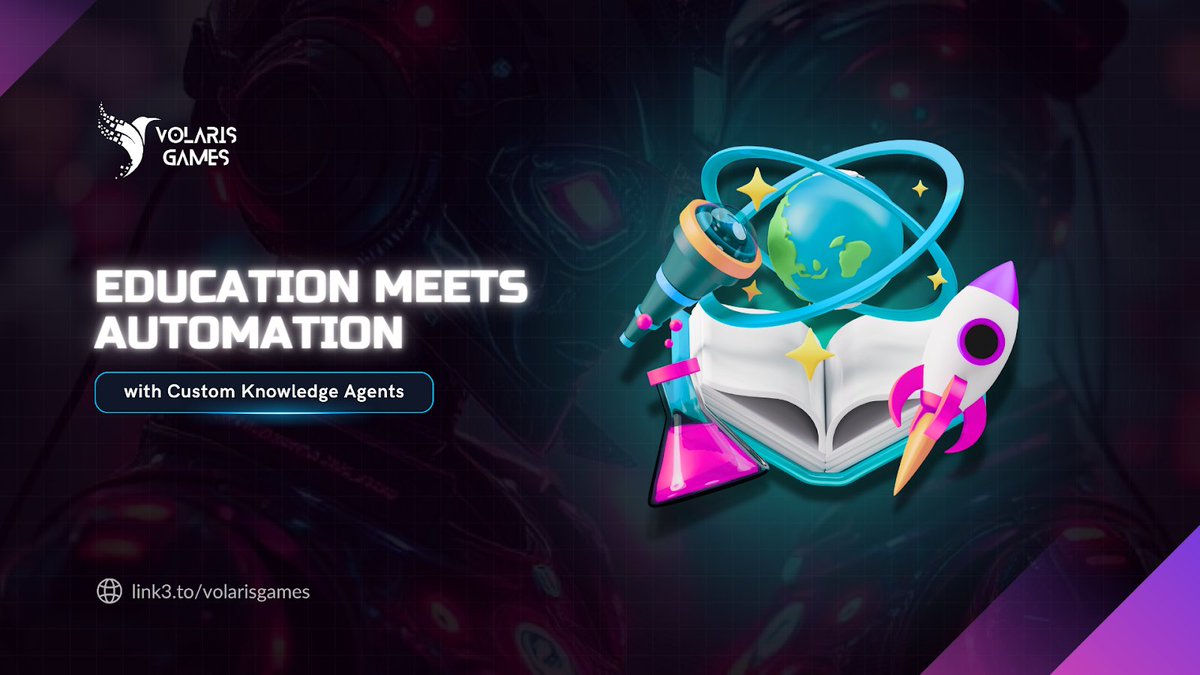 VolarisGames's tweet image. Education is evolving—fast. With LinkolnOS, teachers and EdTech innovators can turn static lessons into intelligent, conversational learning agents that adapt, respond, and teach in real time. The classroom just became AI-powered.
🎱 volarisgames.medium.com/education-meet…