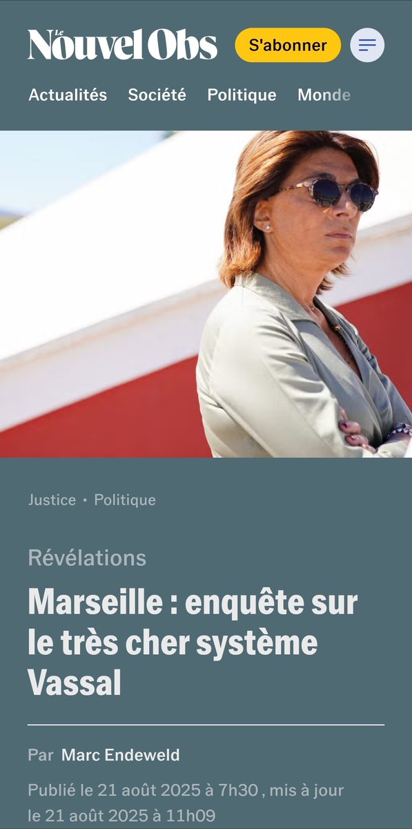 Le Tribunal correctionnel de #Marseille a fixé à 6000€ le montant total de la consignation pour les affaires visant Martine Vassal présidentede <a href="/departement13/">Département des Bouches-du-Rhône</a>, Bruno Benjamin, président du <a href="/Le_Crif13/">Crif Marseille Provence</a> et José Do Nascimento, directeur de Cabinet-adjoint de Martine Vassal à