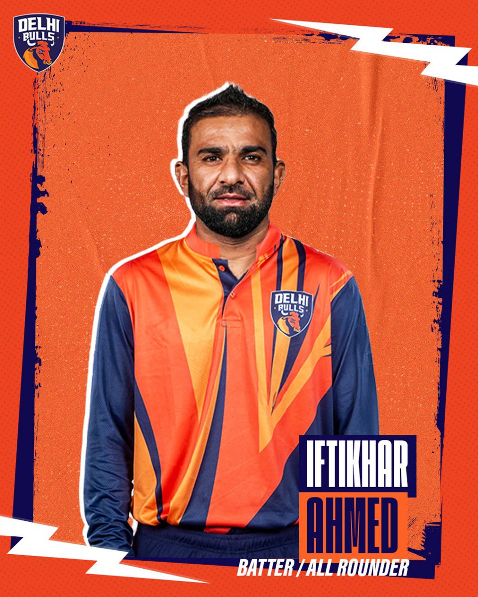 BullsT10_'s tweet photo. One who can do it all… Welcome to the Bulls, @IftiMania !
#DelhiBulls | #DilSeDilli | #ADT10 | #CricketsFastestFormat | #InAbuDhabi | #BullsSquad | #IftikharAhmed https://t.co/L1se0PkTHX