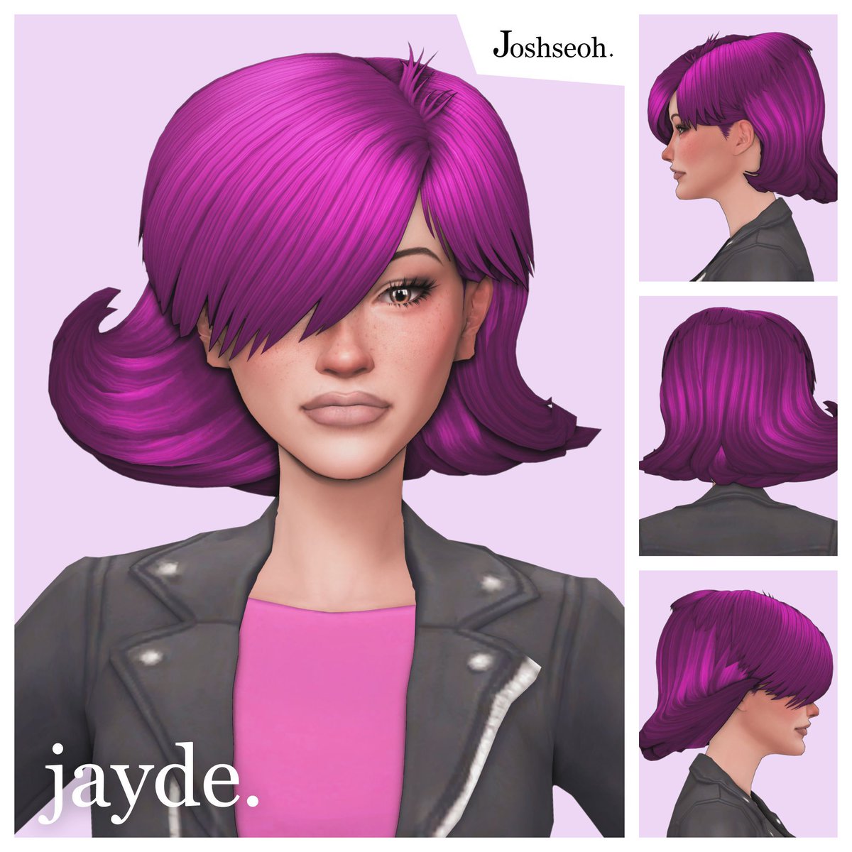 Jayde Hair (Maxis Match Version)

Now available for download!
Public release: 17 - November - 2025 

#TheSims4