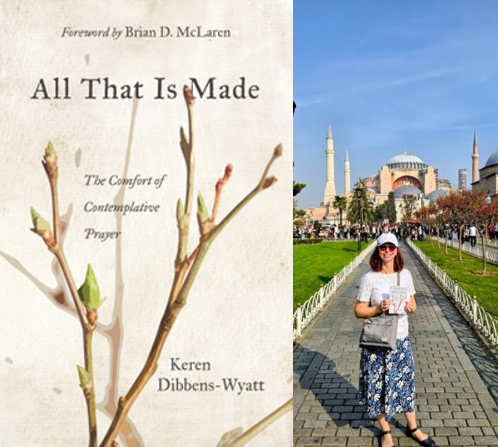 HoneycombHermit's tweet photo. During November, post your 'shelfies' (selfies with my book) in the most original/interesting ways/places you can think of - there is a prize on offer! A friend just sent me a photo of her with #allthatismade in Istanbul! So you'll have to get your thinking caps on to beat that! https://t.co/YX88FVnoNf
