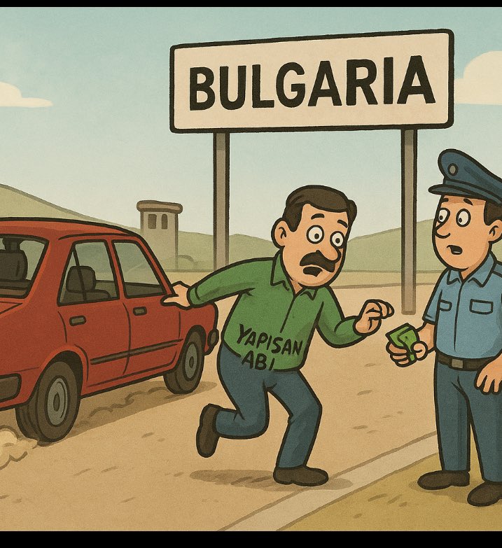 Bulgar polisi ruşvet isteyince babasi para  yerine yapışan abiyi polise birakiyor