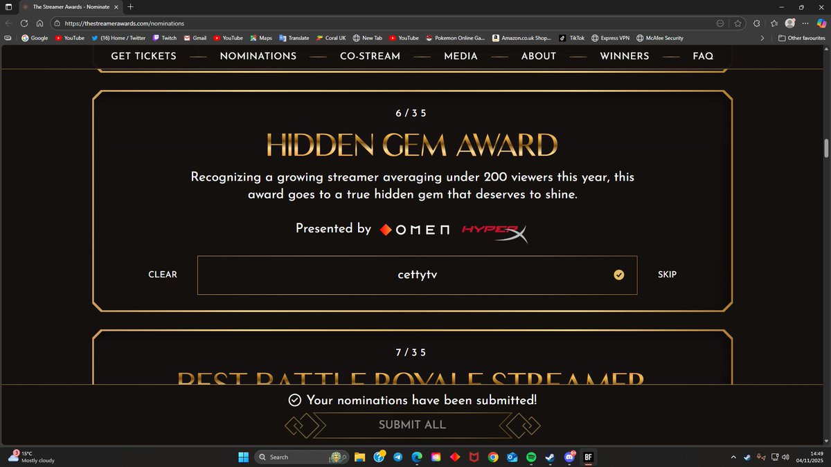EntDiablo's tweet photo. @CettyTV #thestreamerawards

👉 Vote here: https://t.co/zDBYS0kTD1 https://t.co/eOa6PnK0mB
