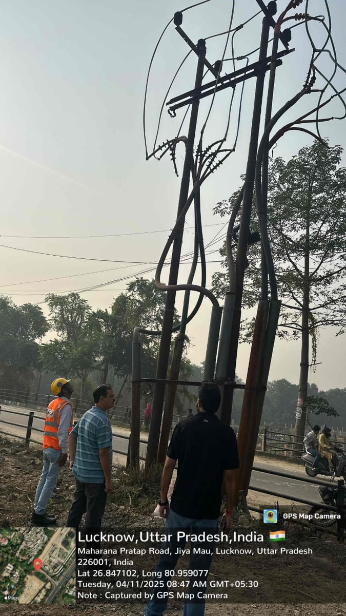 मण्डल राजभवन के अंतर्गत वितरण खण्ड राजभवन क्षेत्र के 33/11केवी जवाहर भवन उपकेंद्र की 33 केवी और  सभी 11 केवी लाइन के एक्सपोजर की पेट्रोलिंग का कार्य कराया गया है जिससे उपभोक्ताओं को निर्बाध विद्युत आपूर्ति मिलती रहे। <a href="/Mvvnlcisgomti2/">CE Lesa Central Zone</a>