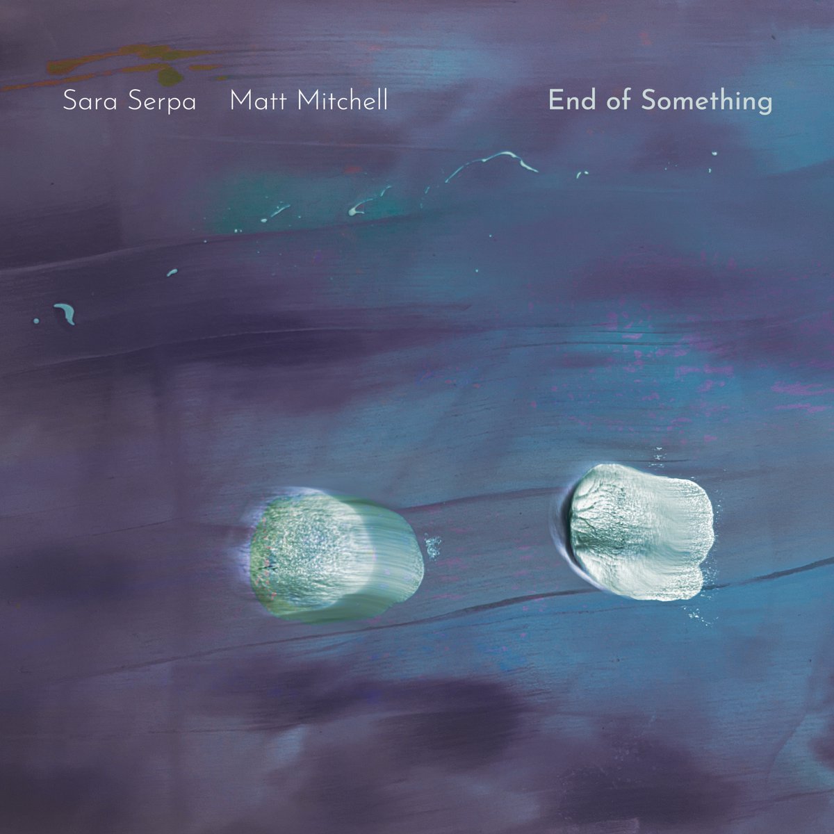 Another little musical Jewel is a Duo recording coming from visionary composer &amp; vocalist Sara Serpa and her long-time collaborator, pianist Matt Mitchell. 

Misteriously titled " End of Something " is to be released on November 7, via Obliquity Records.

jazzpress.gpoint-audio.com/2025/11/novemb…
