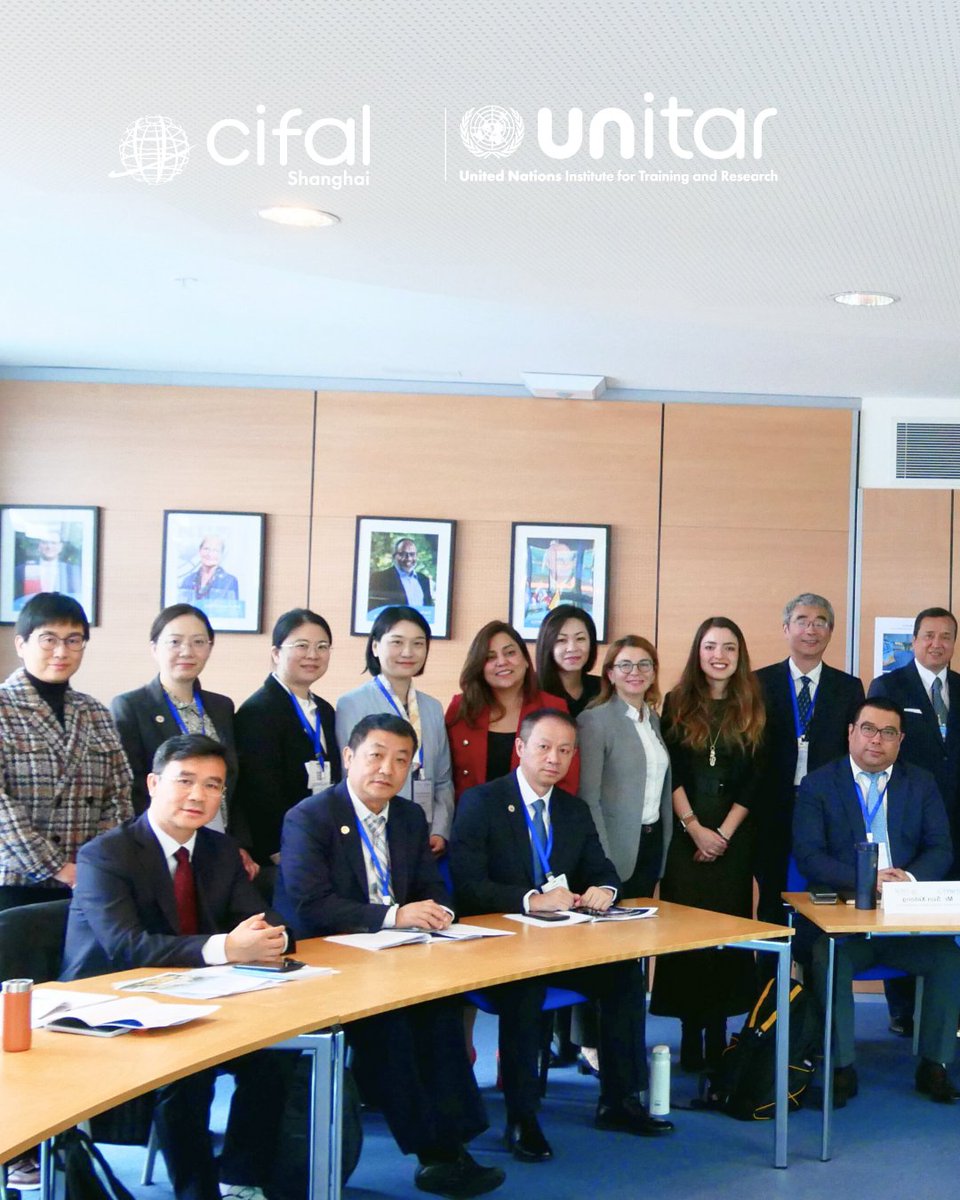 CifalGlobal's tweet image. #CIFALShanghai, in collaboration with @UNITAR and our team, successfully concluded the Science, Technology, and Sustainable Development Training Programme for Senior Officials at UNITAR Headquarters in Geneva.

🔗 Read the full article: f.mtr.cool/ieuzgymfgr 

#CGN #UNTraining