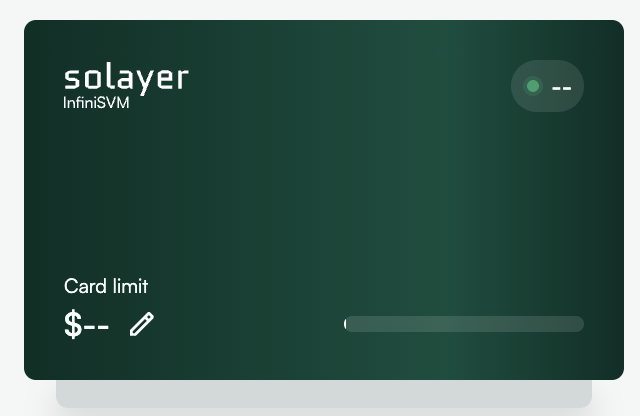 gmspend crypto with Solayer’s emerald Visa cardLink here: app.solayer.org/card?invite=8D…