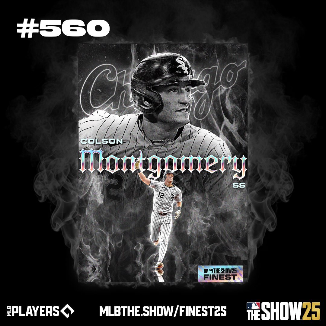 PapiQuay's tweet image. I helped reveal WhiteSox #FINEST2025 in @MLBTHESHOW mlbthe.show/finest2025
