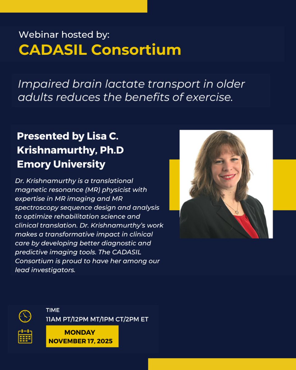 cureCADASIL tweet media