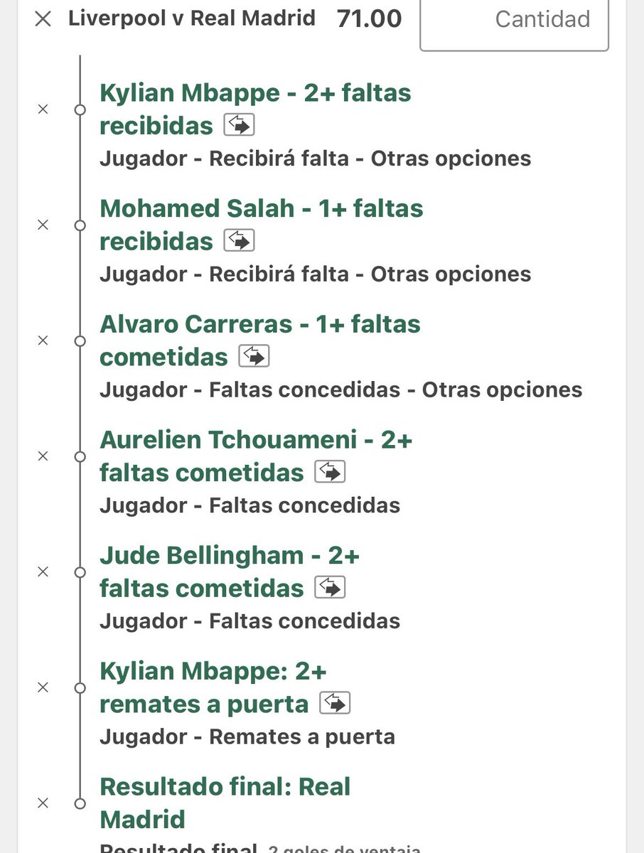 pickalg1's tweet image. Champions League ⚽️

Cuota @71 para la asegurada