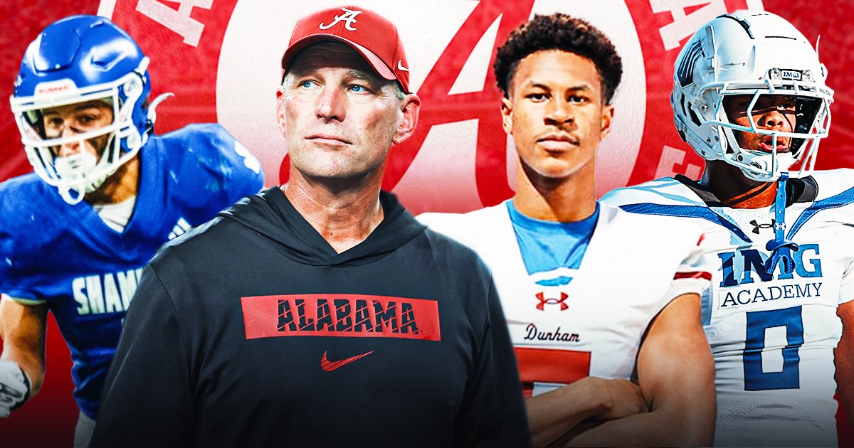 Rivals's tweet image. Alabama is trending for a flip and will host elite 2027 prospects during the Tide’s game against LSU this weekend, @SWiltfong_ reports🐘

Intel: on3.com/rivals/news/al…