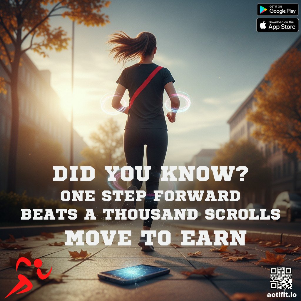 Did you know 🧠
Walking just 10 minutes can boost your mood more than scrolling for an hour?🤓

Move your mind. Move your body. Move to earn🤑

#Hive #Actifit #DidYouKnow #MovementMatters