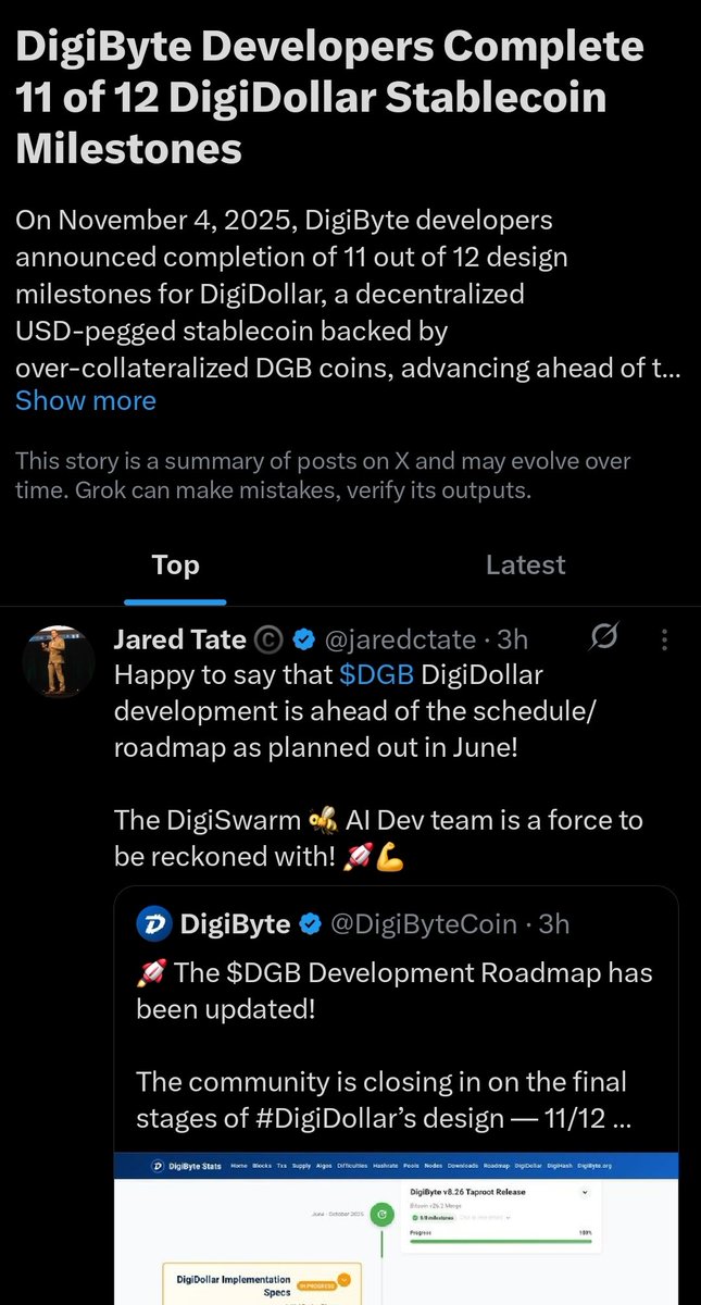 Digibyte trending on X again 🚀