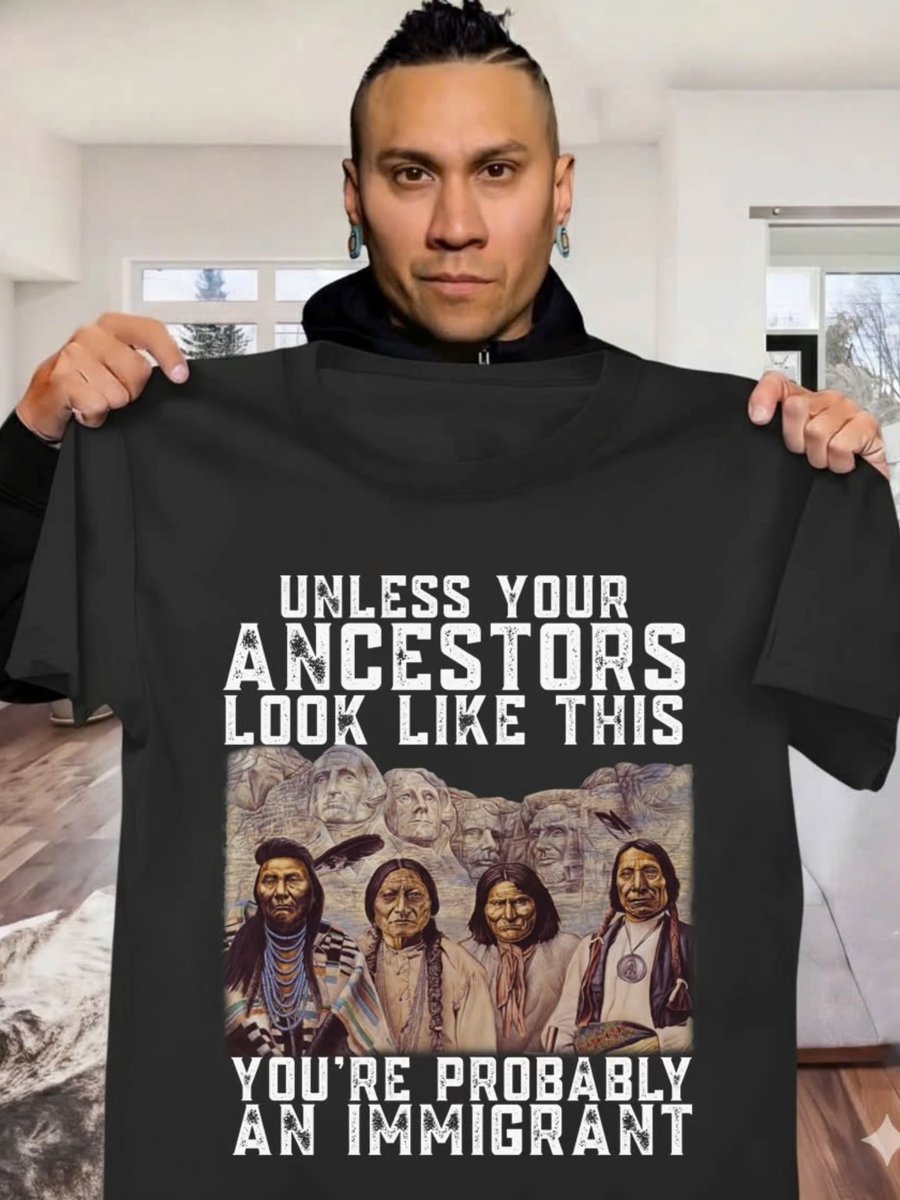 Native American T-shirt 🤩
Order here👉 modernnativeshop.com/collections/na…