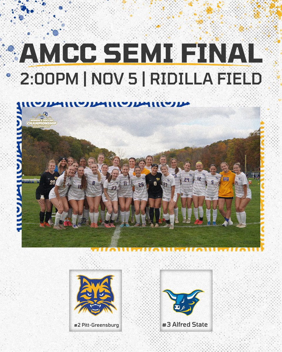 Semi-Final Time

📺: pittgreensburgathletics.com/sports/2013/12…

📊: pittgreensburgathletics.com/sidearmstats/w…