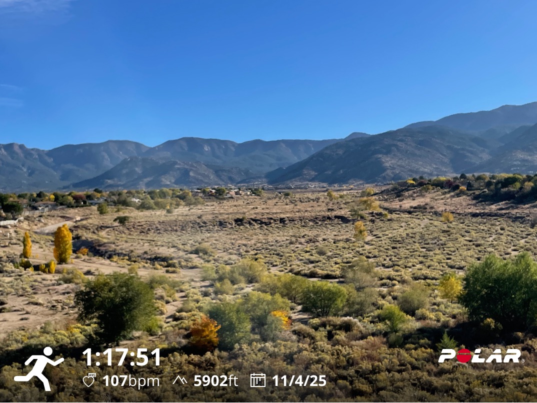 Howtobefit's tweet image. If you are a Breaking Bad fan, you will recognize the John Robert Dam, where Ed the Disappearer picked up people in his van. I passed in front of it and then ran up and over it to run east into the Sandia Mountain foothills.