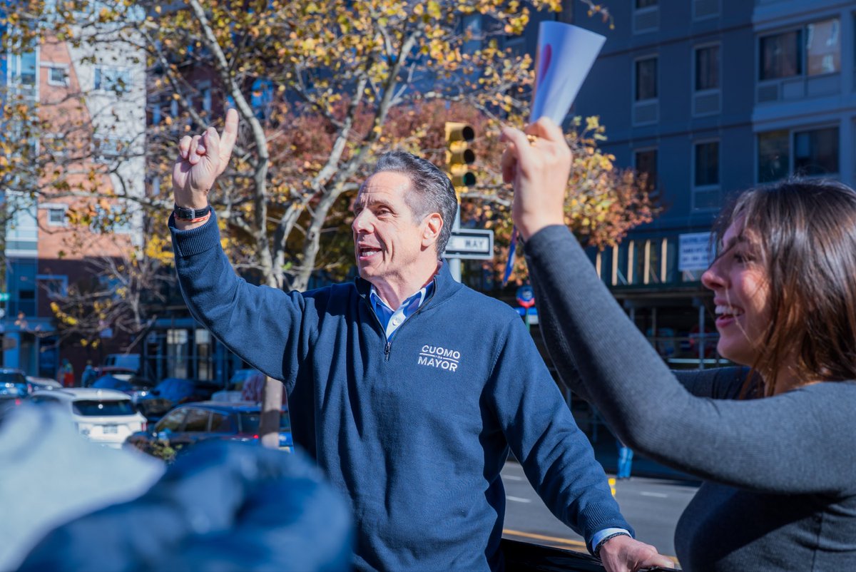 andrewcuomo's tweet image. New York, the vibes are high today here in Harlem with the Cuomobile, making sure everyone gets out and votes!

#VoteforCuomo