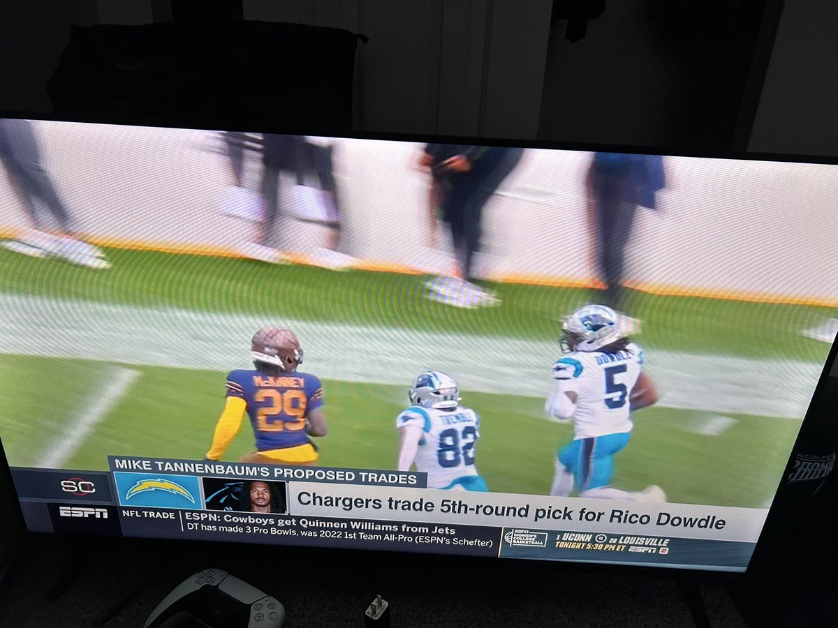 Why in the hell would the Panthers ever accept this trade when Rico Dowdle has been like the main reason their team is back in contention. What a stupid proposal.